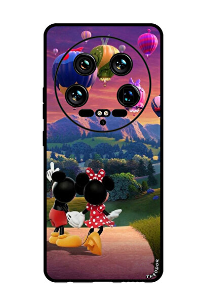 Theodor جراب واقٍ مضاد للخدش والصدمات لهاتف Xiaomi 14 Ultra ميكي ميني