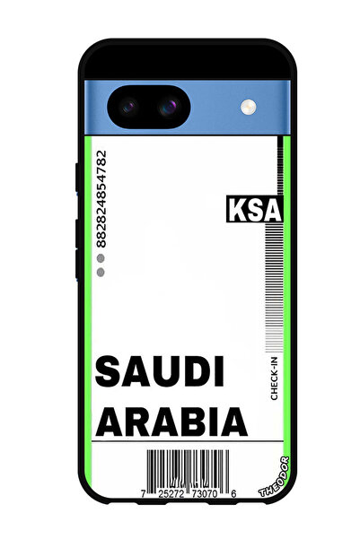 Theodor غطاء حماية مضاد للخدش والصدمات لهاتف جوجل بيكسل 8a - بطاقة صعود الطائ...