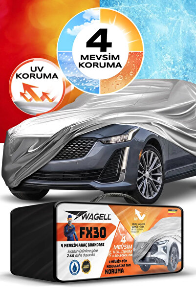 Budge Volkswagen Tiguan FX30 4 MEVSİM KORUMALI Araba Brandası - Oto Çadır Örtü