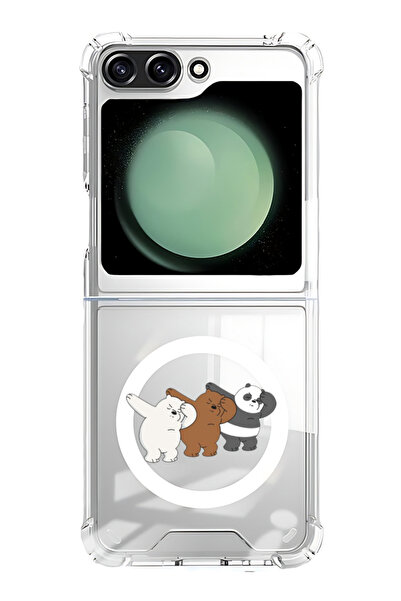 Theodor Case for Samsung Galaxy Z Flip 5 Compatible with MagSafe, Shockproof ...