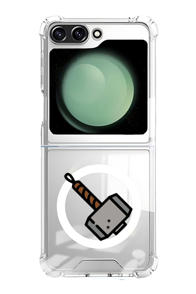 Theodor Case for Samsung Galaxy Z Flip 5 Compatible with MagSafe, Shockproof ...