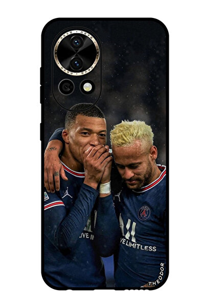 Theodor جراب واقٍ مضاد للخدش والصدمات لهاتف هواوي نوفا 12 مبابي ونيمار 1