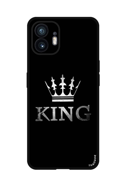 Theodor جراب واقٍ مضاد للخدش والصدمات لهاتف Nothing Phone (2) King Crown