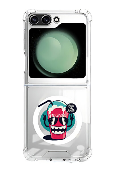 Theodor Case for Samsung Galaxy Z Flip 5 Compatible with MagSafe, Shockproof ...
