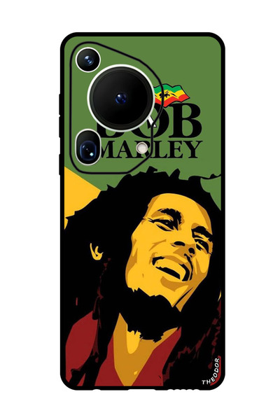 Theodor جراب واقٍ مضاد للخدش والصدمات لهاتف هواوي بيورا 70 ألترا بوب مارلي