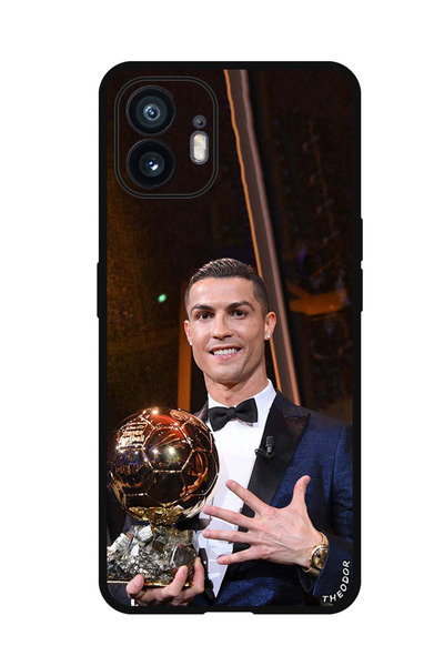 Theodor جراب واقٍ مضاد للخدش والصدمات لهاتف Nothing Phone (2) كأس رونالدو