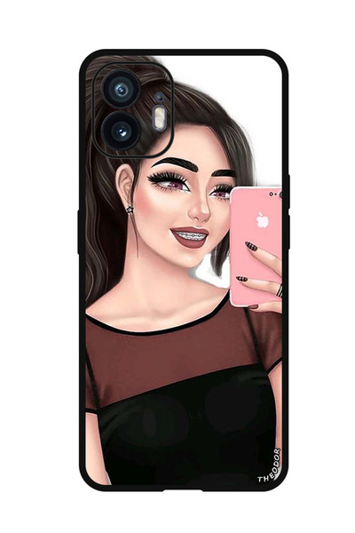 Theodor جراب واقٍ مضاد للخدش والصدمات لهاتف Nothing Phone (2) صنع صور سيلفي