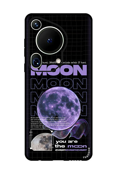 Theodor جراب واقٍ مضاد للخدش والصدمات لهاتف هواوي بيورا 70 ألترا أنت القمر