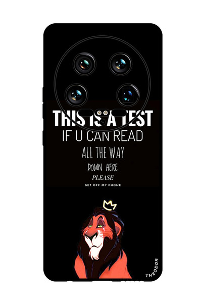 Theodor جراب واقٍ مضاد للخدش والصدمات لهاتف Xiaomi 14 Ultra هذا اختبار