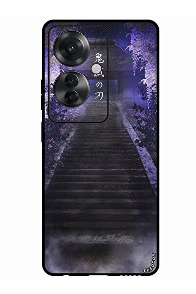 Theodor جراب واقٍ مضاد للخدش والصدمات لهاتف Oppo F25 Pro قاتل الشياطين