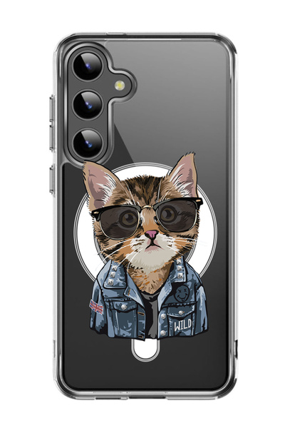 Theodor غلاف لهاتف Samsung Galaxy S24 مقاس 6.2 بوصة متوافق مع MagSafe، غطاء م...