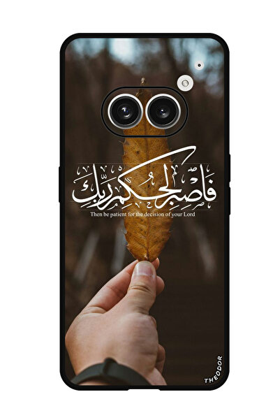 Theodor جراب واقٍ مضاد للخدش والصدمات لهاتف Nothing Phone (2a) كن صبوراً