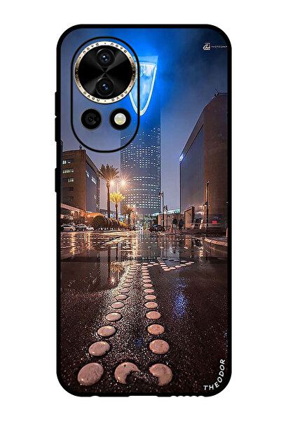 Theodor جراب واقٍ مضاد للخدش والصدمات لهاتف هواوي نوفا 12 كينجدوم تاور