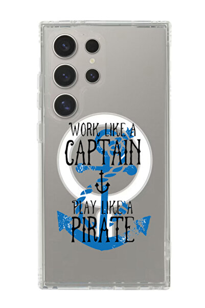 Theodor غلاف لهاتف Samsung Galaxy S24 Ultra متوافق مع MagSafe، غطاء مقاوم للص...