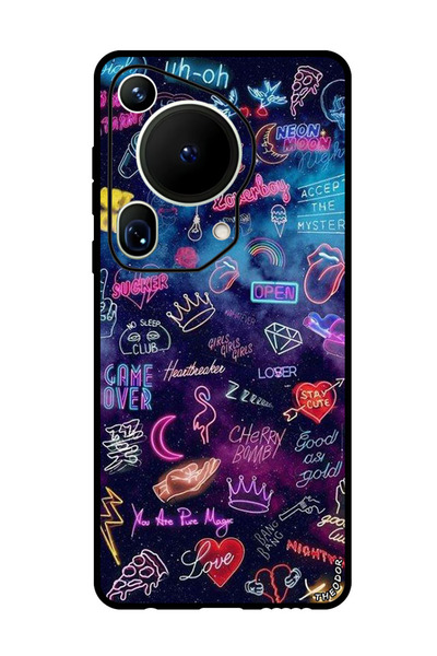 Theodor غطاء حماية مضاد للخدش والصدمات لهاتف هواوي بيورا 70 ألترا لايت دودل