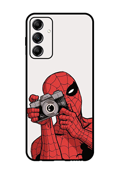 Theodor جراب حماية لهاتف Samsung Galaxy A15 Spiderman يلتقط صورة