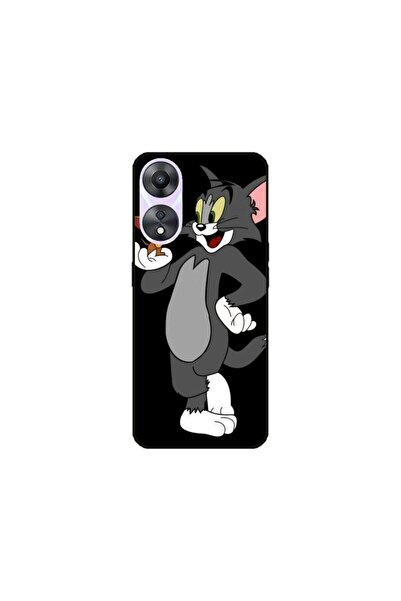 Atlas Husa personalizata si Folie de Silicon pentru OPPO A78, Tom and Jerry #...