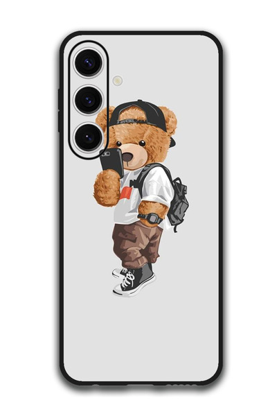 Theodor جراب واقٍ مضاد للخدش والصدمات لهاتف Samsung Galaxy S24 FE، تصميم تيدي...