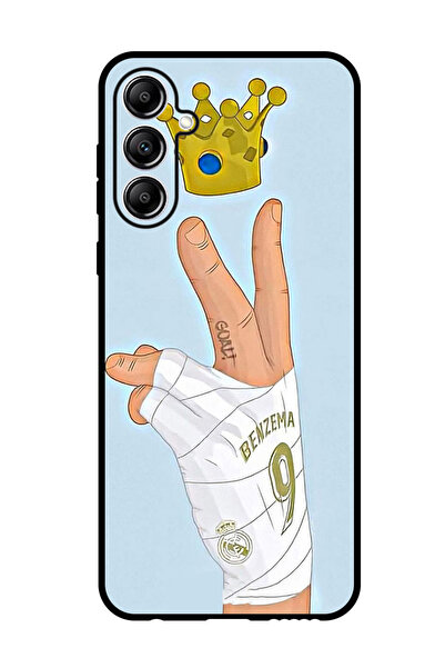 Theodor جراب واقٍ مضاد للخدش والصدمات لهاتف سامسونج جالاكسي M15 كريم بنزيمة