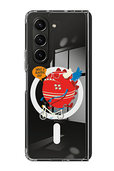 Theodor غلاف لهاتف Samsung Galaxy Z Fold 6 متوافق مع MagSafe، جراب مقاوم للصد...