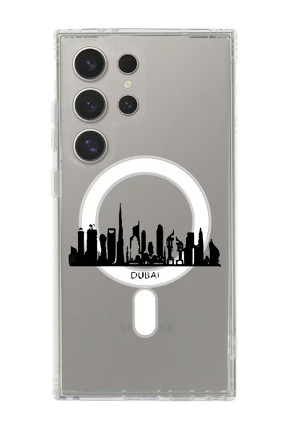 Theodor غلاف لهاتف Samsung Galaxy S24 Ultra متوافق مع MagSafe، غطاء ممتص للصد...