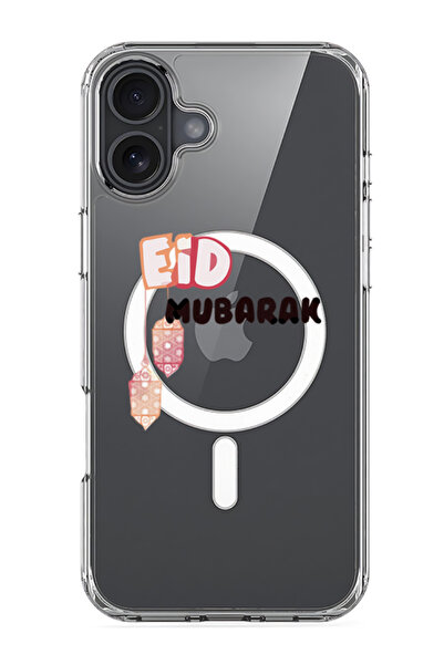 Theodor جراب ماج سيف لهاتف آيفون 16 بلس، غطاء حماية مقاوم للصدمات - عيد مبارك...