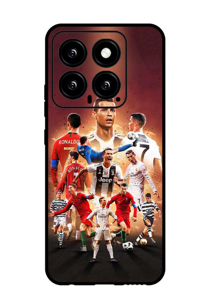 Theodor جراب واقٍ مضاد للخدش والصدمات لهاتف Xiaomi 14 رونالدو 6