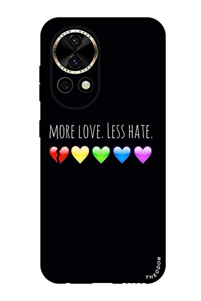 Theodor جراب واقٍ مضاد للخدش والصدمات لهاتف هواوي نوفا 12، المزيد من الحب والكراهية