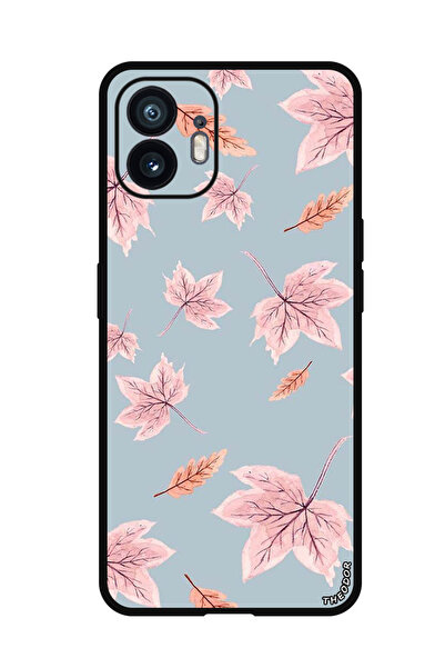 Theodor جراب واقٍ مضاد للخدش والصدمات لهاتف Nothing Phone (2) أوراق الخريف