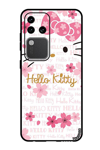 Theodor جراب واقٍ مضاد للخدش والصدمات لهاتف Vivo S18 Pro Hello Kitty