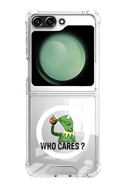 Theodor غلاف لهاتف Samsung Galaxy Z Flip 6 متوافق مع MagSafe، جراب مقاوم للصد...