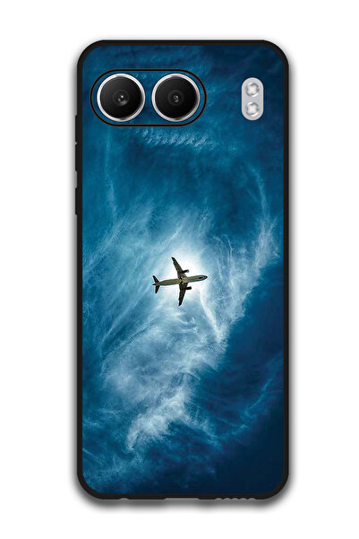 Theodor غطاء حماية مضاد للخدش والصدمات لهاتف OnePlus Nord 4، طائرة في السماء