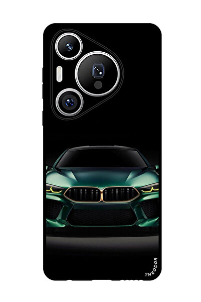 Theodor جراب واقٍ مضاد للخدش والصدمات لهاتف هواوي بيورا 70 برو بلس كار 15