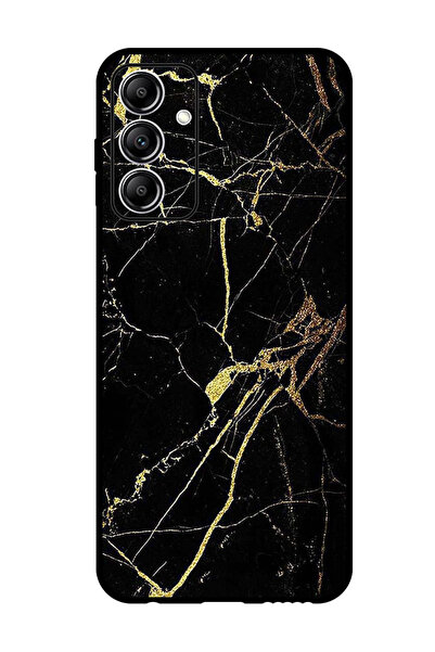 Theodor جراب واقٍ مضاد للخدش والصدمات لهاتف Samsung Galaxy A25 بملمس رخامي