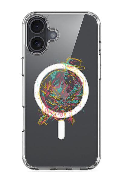 Theodor جراب Magsafe لهاتف iPhone 16 Plus، غطاء ممتص للصدمات مقاوم للصدمات له...