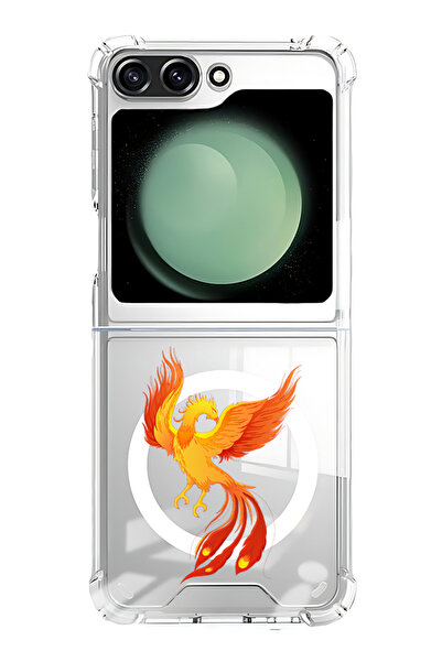 Theodor Case for Samsung Galaxy Z Flip 6 Compatible with MagSafe, Shockproof ...