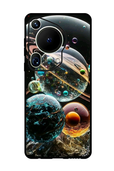 Theodor جراب واقٍ مضاد للخدش والصدمات لهاتف هواوي بيورا 70 ألترا بلانتس 3