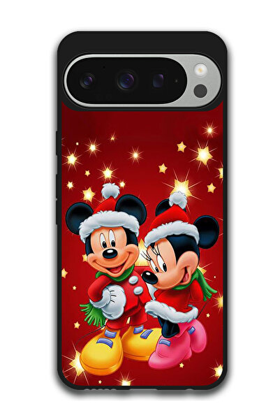 Theodor جراب واقٍ مضاد للخدش والصدمات لهاتف Google Pixel 9 Pro XL ميكي ماوس