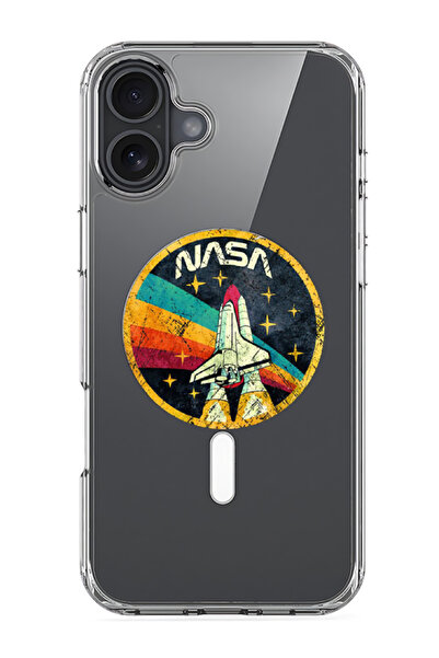 Theodor جراب ماج سيف متوافق مع آيفون 16، غطاء ممتص للصدمات للهاتف - ناسا 2