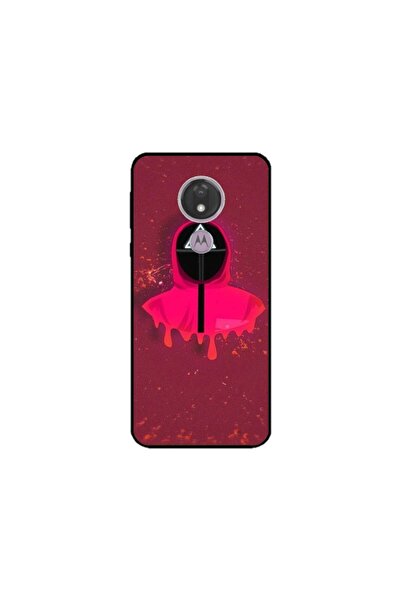 Atlas Husa personalizata si Folie de Silicon Motorola Moto G7, Squid Game #6,...