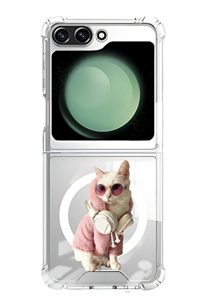 Theodor Case for Samsung Galaxy Z Flip 5 Compatible with MagSafe, Shockproof ...