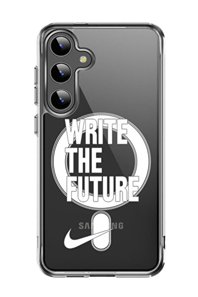 Theodor غلاف لهاتف Samsung Galaxy S24 متوافق مع MagSafe، غطاء ممتص للصدمات مق...