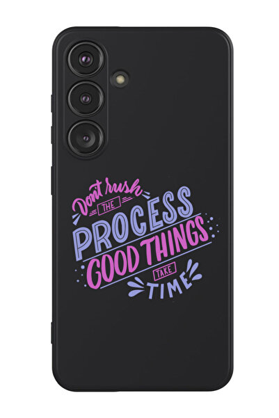 Theodor Protective Liquid Silicone Case For Samsung Galaxy S24 Plus (Black) -...