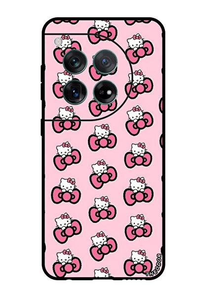 Theodor جراب واقٍ مضاد للخدش والصدمات لهاتف OnePlus 12 Hello Kitty (2)