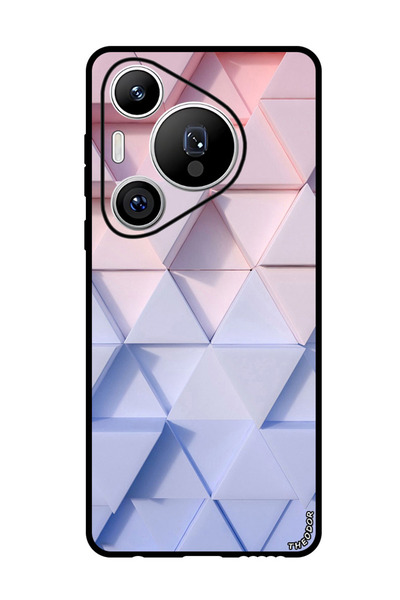 Theodor جراب واقٍ مضاد للخدش والصدمات لهاتف هواوي بيورا 70 برو بلس بأشكال