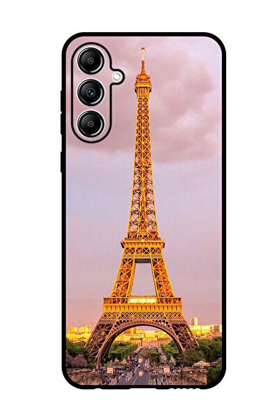 Theodor جراب واقٍ مضاد للخدش والصدمات لهاتف Samsung Galaxy M15 برج إيفل