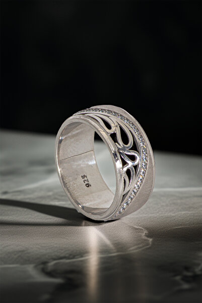 OSMANLI GÜMÜŞ Titanus Model 925 Ayar Gümüş Erkek Kadın Alyans Yüzük