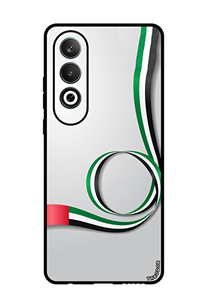 Theodor جراب واقٍ مضاد للخدش والصدمات لهاتف OnePlus Nord CE 4، علم الإمارات ا...