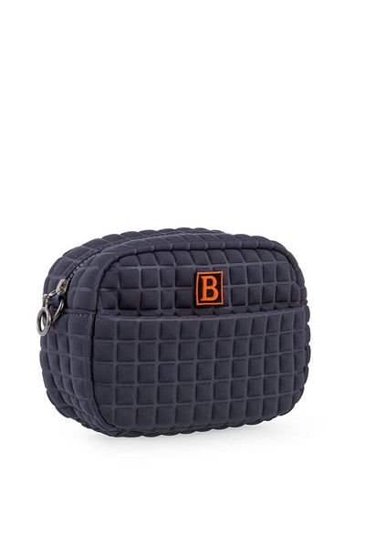 Bilik Deri Scuba Dark Grey γυναικεία τσάντα χιαστί BALL