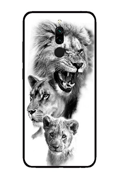 Atlas Προσαρμοσμένη θήκη Xiaomi Redmi 8, Lion #3, πολύχρωμη, S1D1M0118